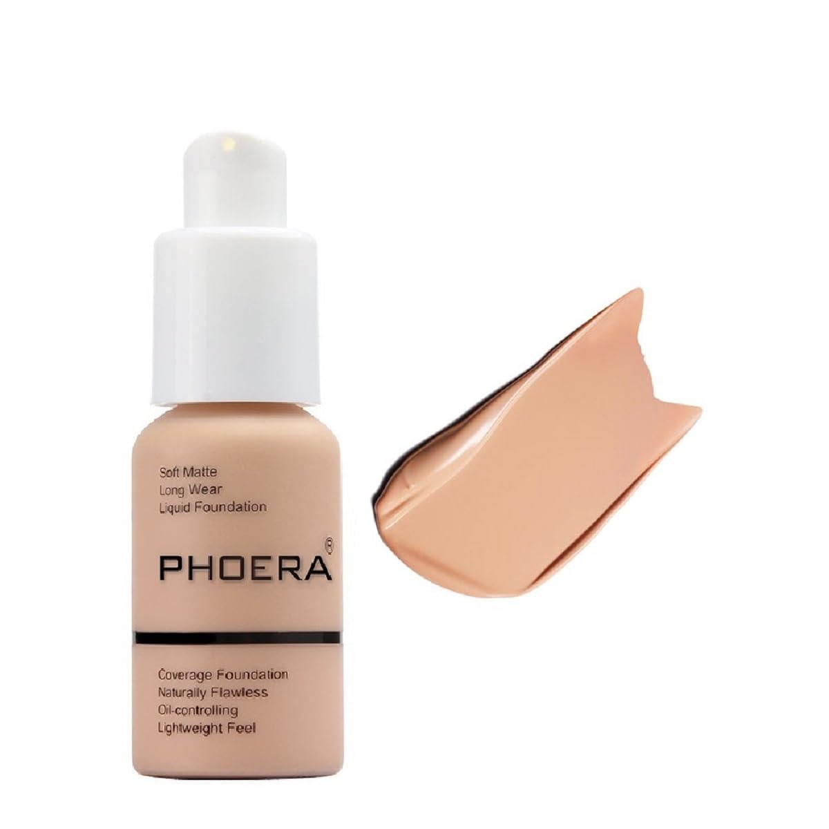 Meifen PHOERA front bottle showing product and shade information for easy selection