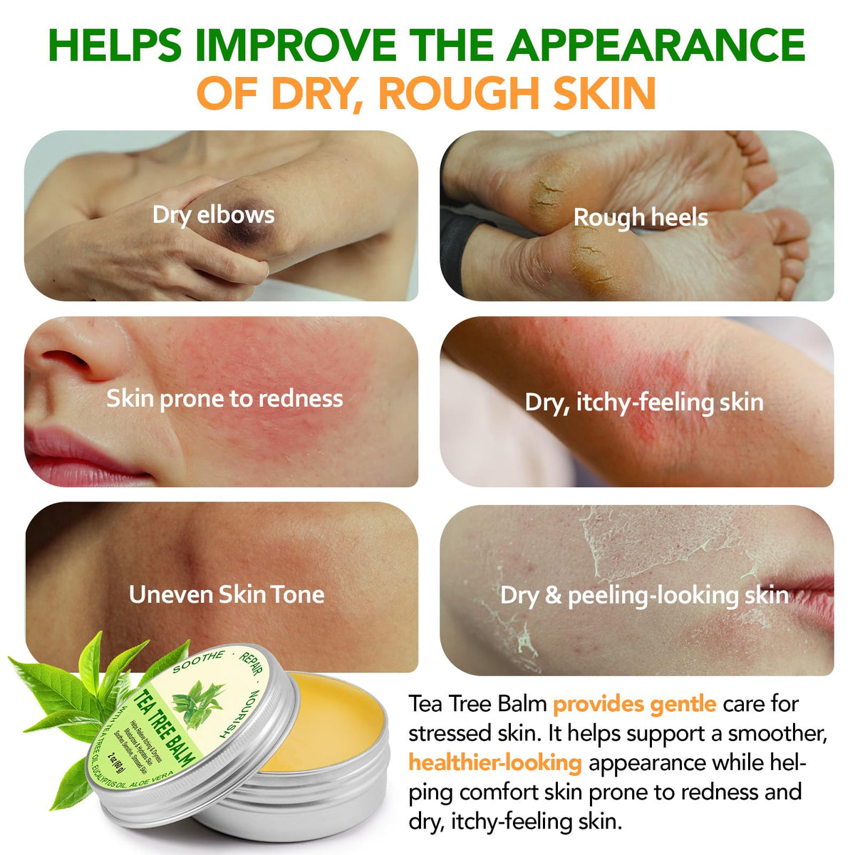 Meifenla balm open jar close-up texture for fast absorption