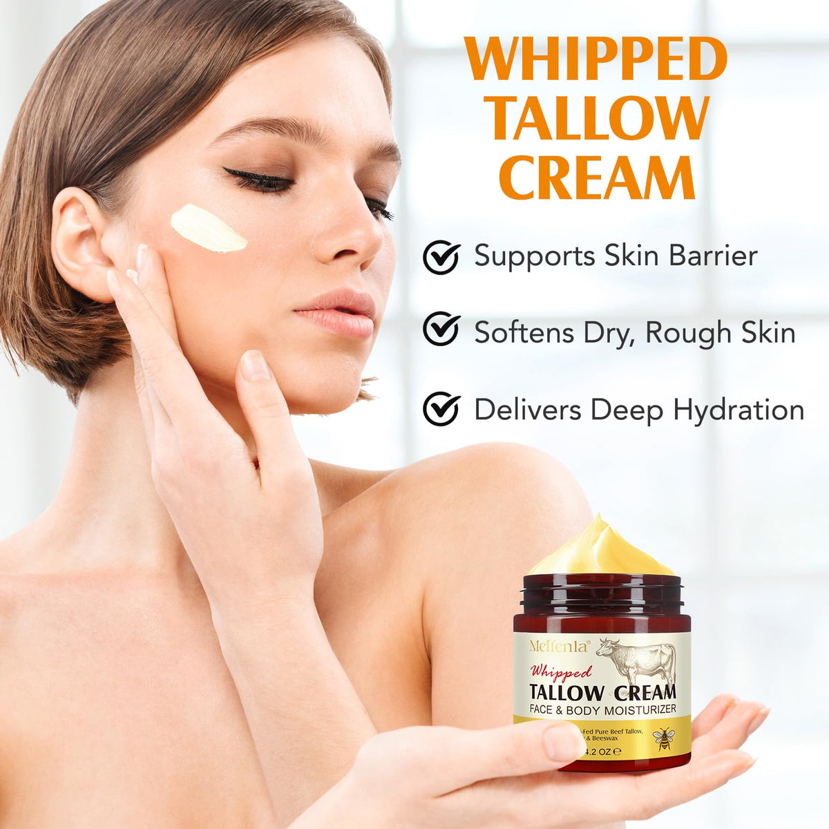meifenla texture closeup showing rich balm consistency for deep hydration