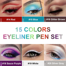 Meilury application showing a winged eyeliner result for polished looks