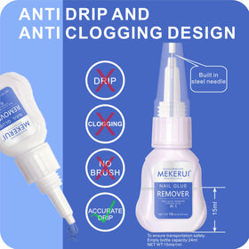 MEKERUI included grinding strips and plastic sticks for proper prep and accurate placement