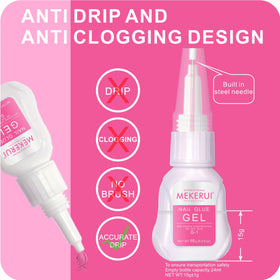 MEKERUI R-1T remover dropper detail allowing targeted application for easy removal