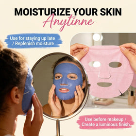 Meleell gift box with masks arranged as a present demonstrating tasteful gifting for friends