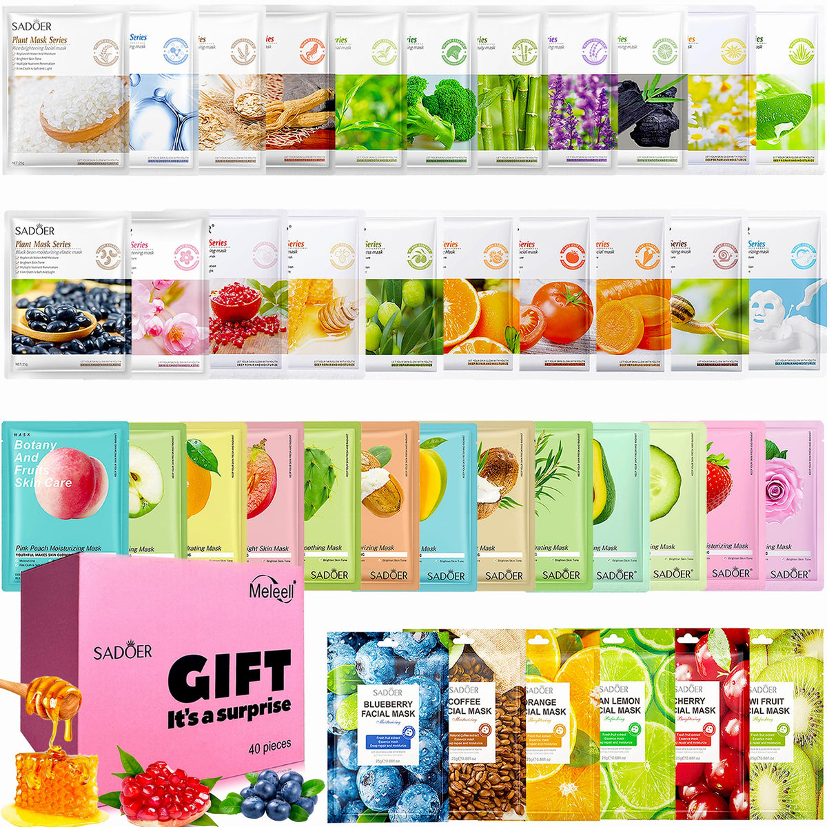 Meleell gift-wrapped set presented as a self-care present option and value