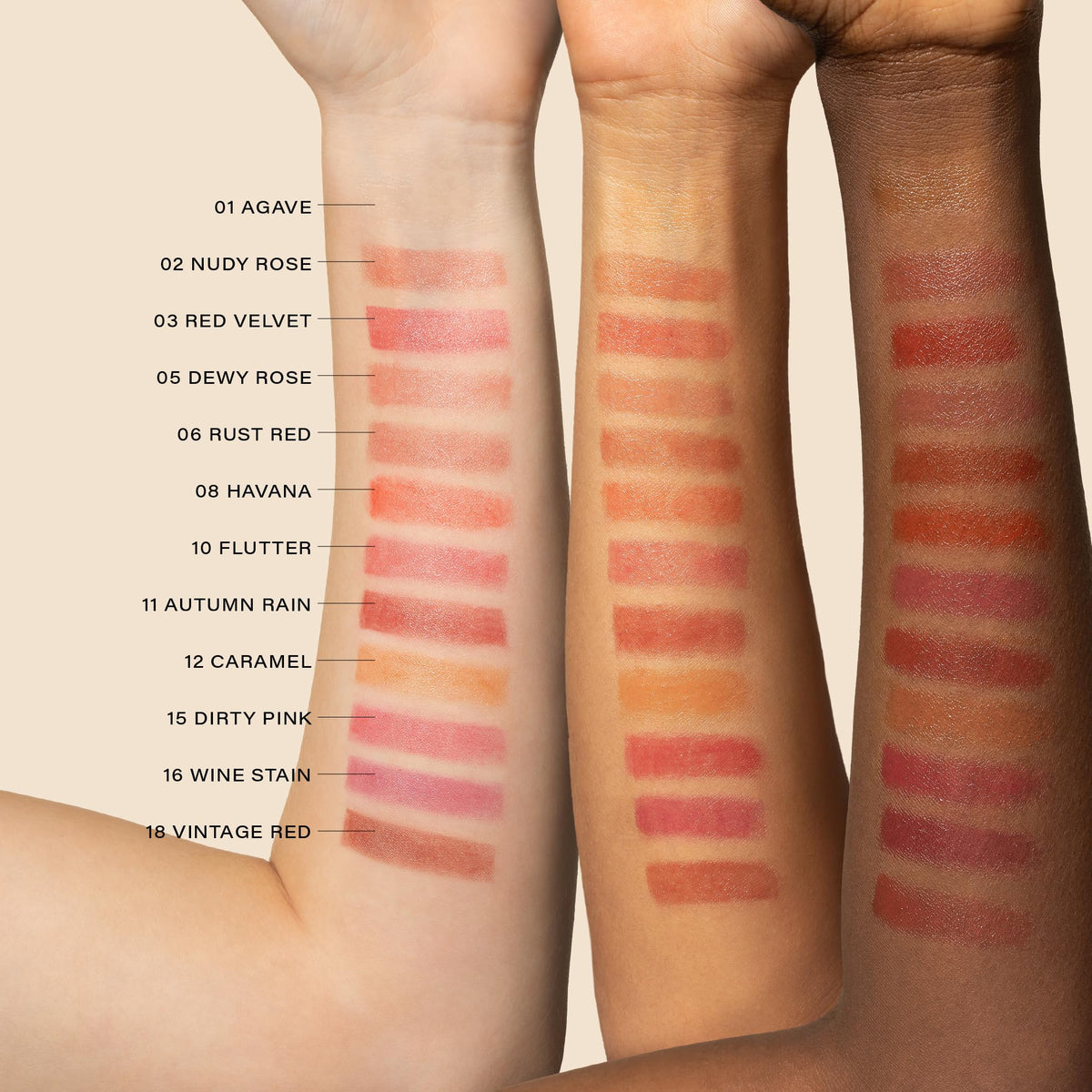 Melixir lip butter with agave and shea visuals highlighting plant-based nourishing oils