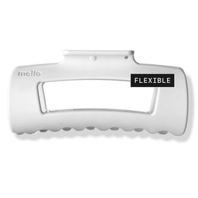MELLO medium clip front packaging showing clean white design and secure hold
