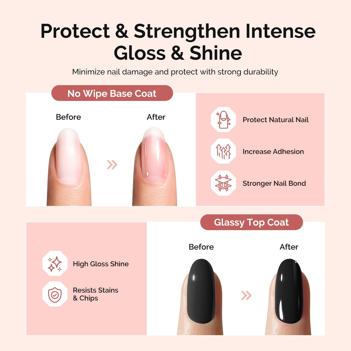 MelodySusie cured builder gel apex demonstrating strength and durable shape