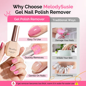 MelodySusie cuticle oil bottle with honey-milk scent to nourish nails