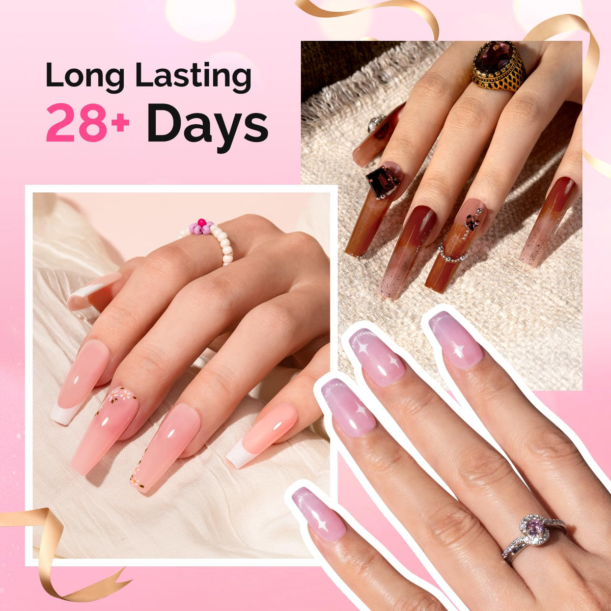 MelodySusie false nail swatch wheel illustrating color choices and planning benefit