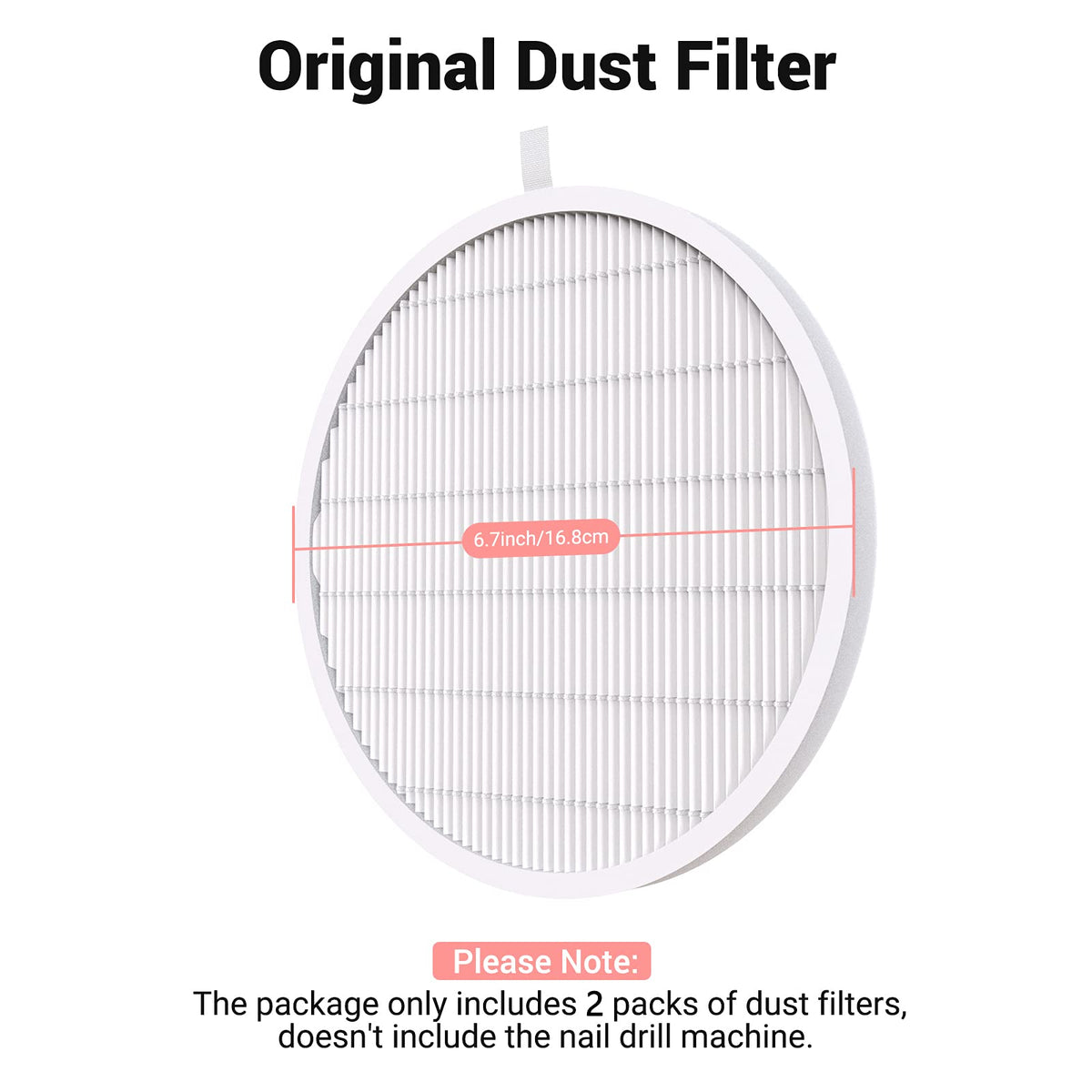 MelodySusie filter being cleaned with brush to restore strong airflow