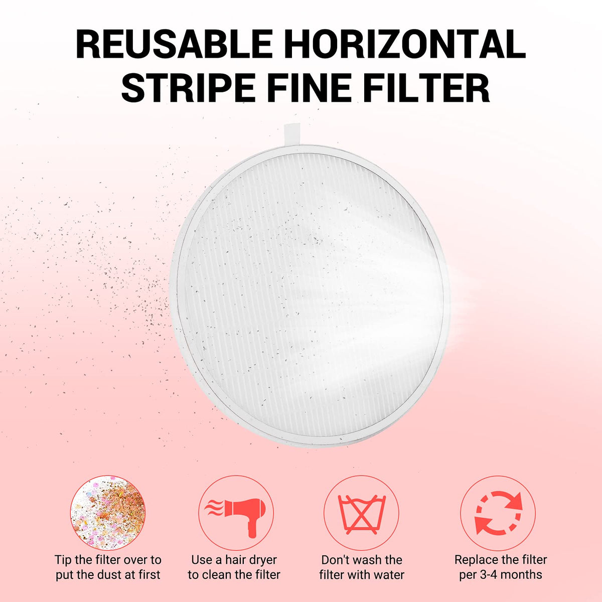 MelodySusie filter installed in nail dust collector for efficient extraction