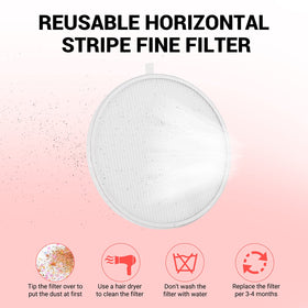 MelodySusie filter installed in nail dust collector for efficient extraction