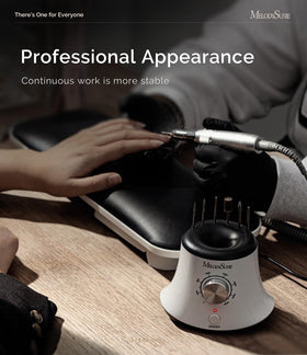 MelodySusie foot pedal in use enabling hands-free operation and better workflow