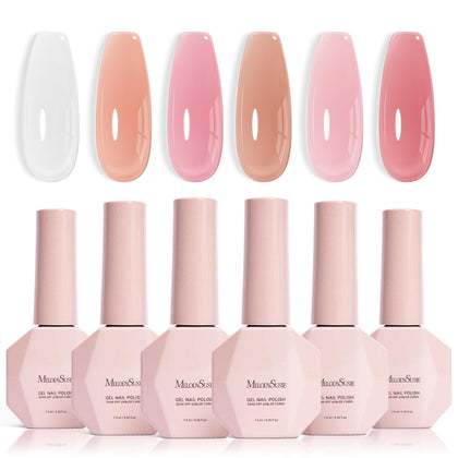 MelodySusie front packaging showing six jelly gel bottles and benefits
