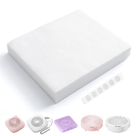 MelodySusie front pack of 200 sheets and six hooks showing value