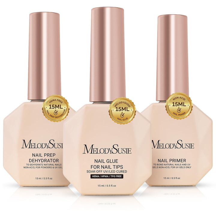 MelodySusie front packaging showing all three 15ml bottles and benefits