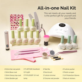 MelodySusie complete kit styled in a home setting for easy gifting