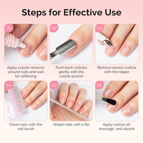MelodySusie lifestyle scene of at-home manicure demonstrating salon results