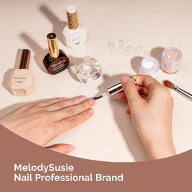 MelodySusie kit on home manicure station for quick professional results