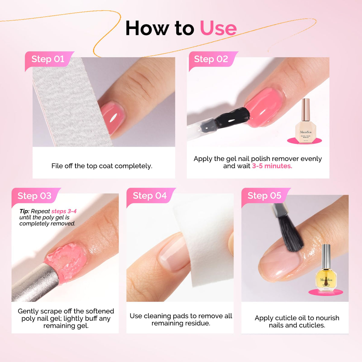 MelodySusie lifestyle scene of home manicure conveying easy care