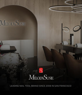 MelodySusie set up in a salon scene demonstrating professional results at home