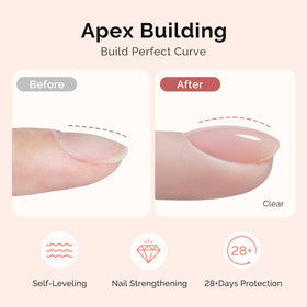 MelodySusie no-wipe top coat glossy finish reflecting high shine protection
