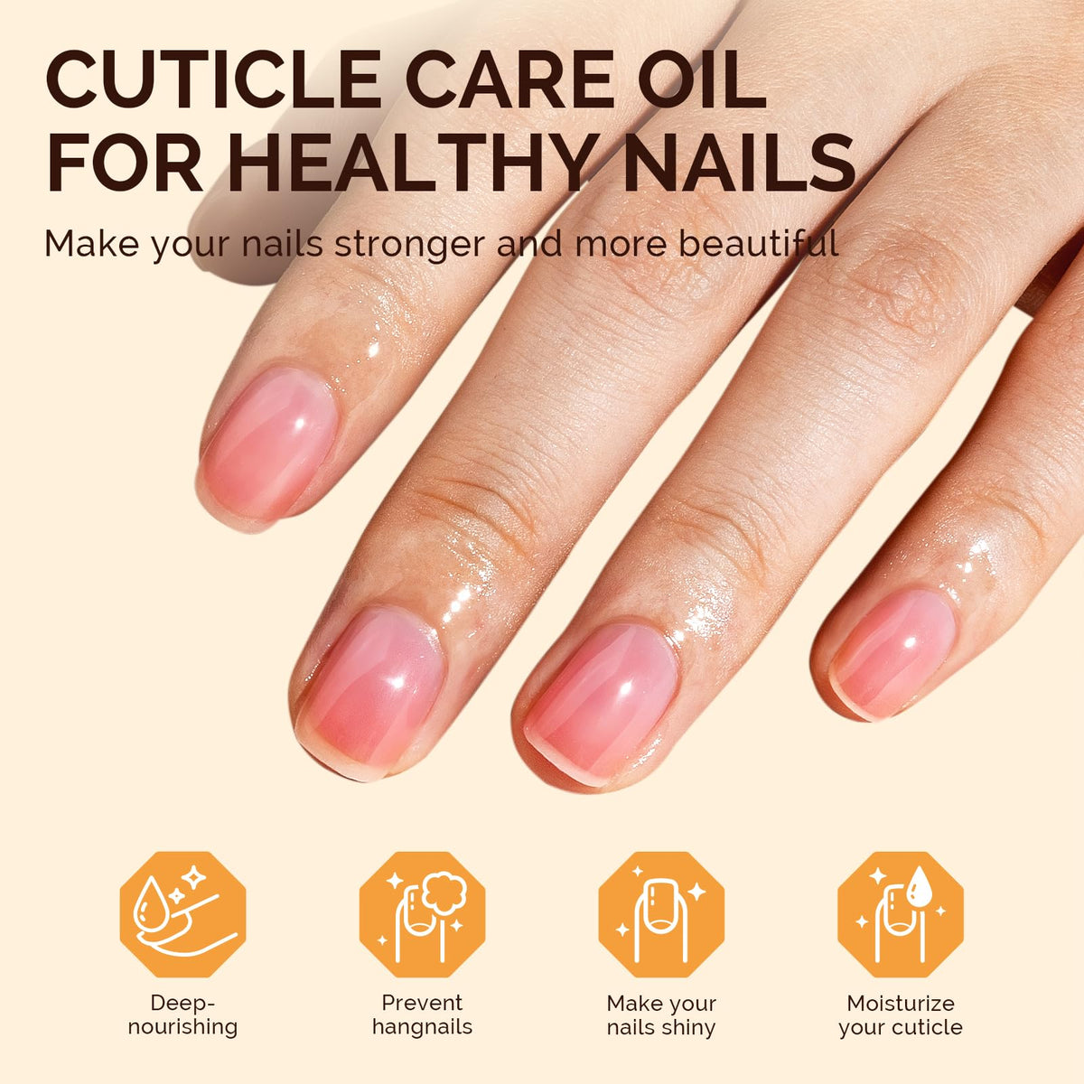 MelodySusie oil texture drop on finger highlighting vitamin E hydration benefit