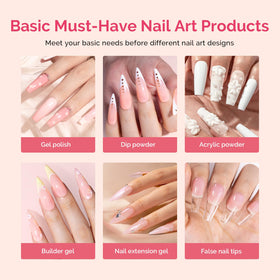 MelodySusie acid-free primer tacky finish visible on nail for stronger polish bonding