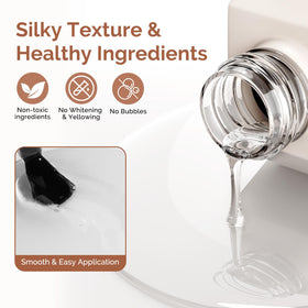 MelodySusie gel securing rhinestones for durable nail decoration