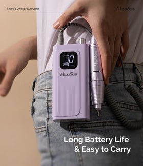 MelodySusie SC300F clip-on waist attachment illustrating hands-free portability benefit