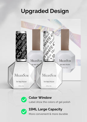 MelodySusie 15ml bottle beside a coin showing compact salon-friendly size