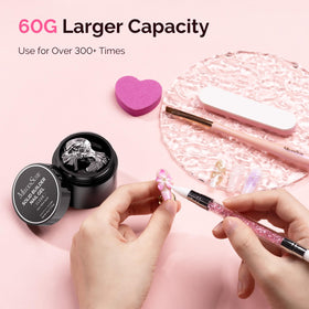 MelodySusie artist shaping 3D nail art demonstrating precise sculpting benefits