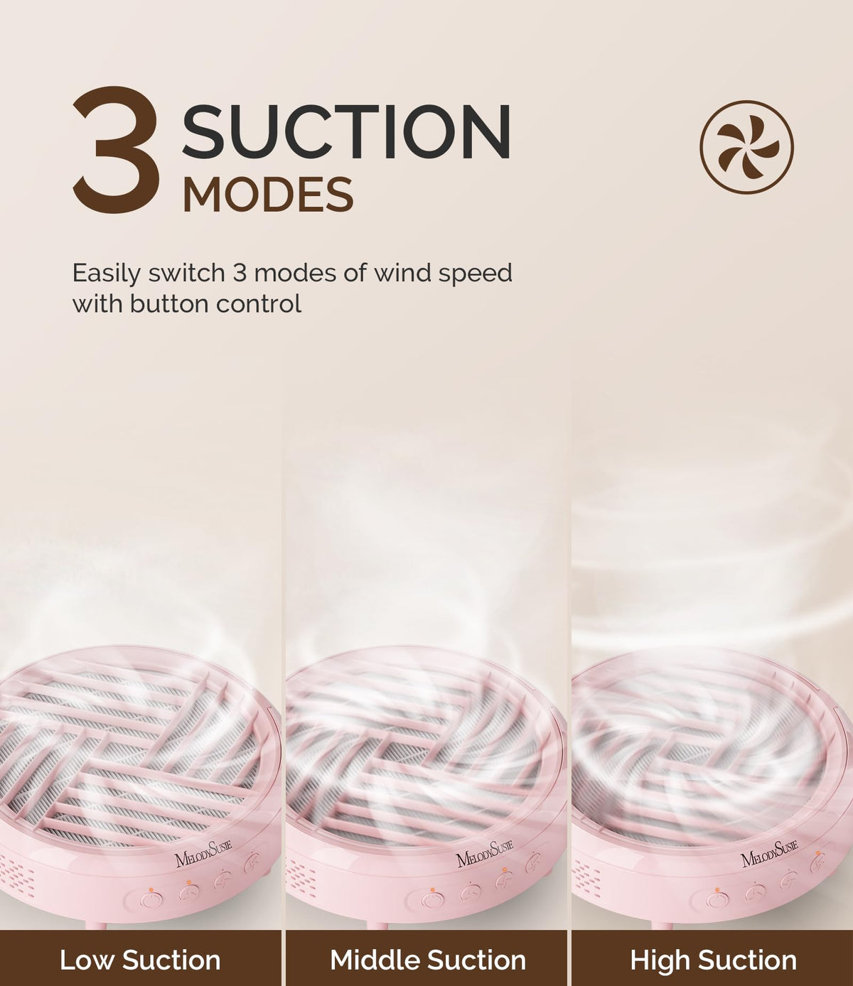 MelodySusie side vents highlighting heat-dissipation design, prevents overheating in long sessions