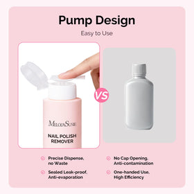 MelodySusie bottle size comparison in hand highlights 240ml professional capacity