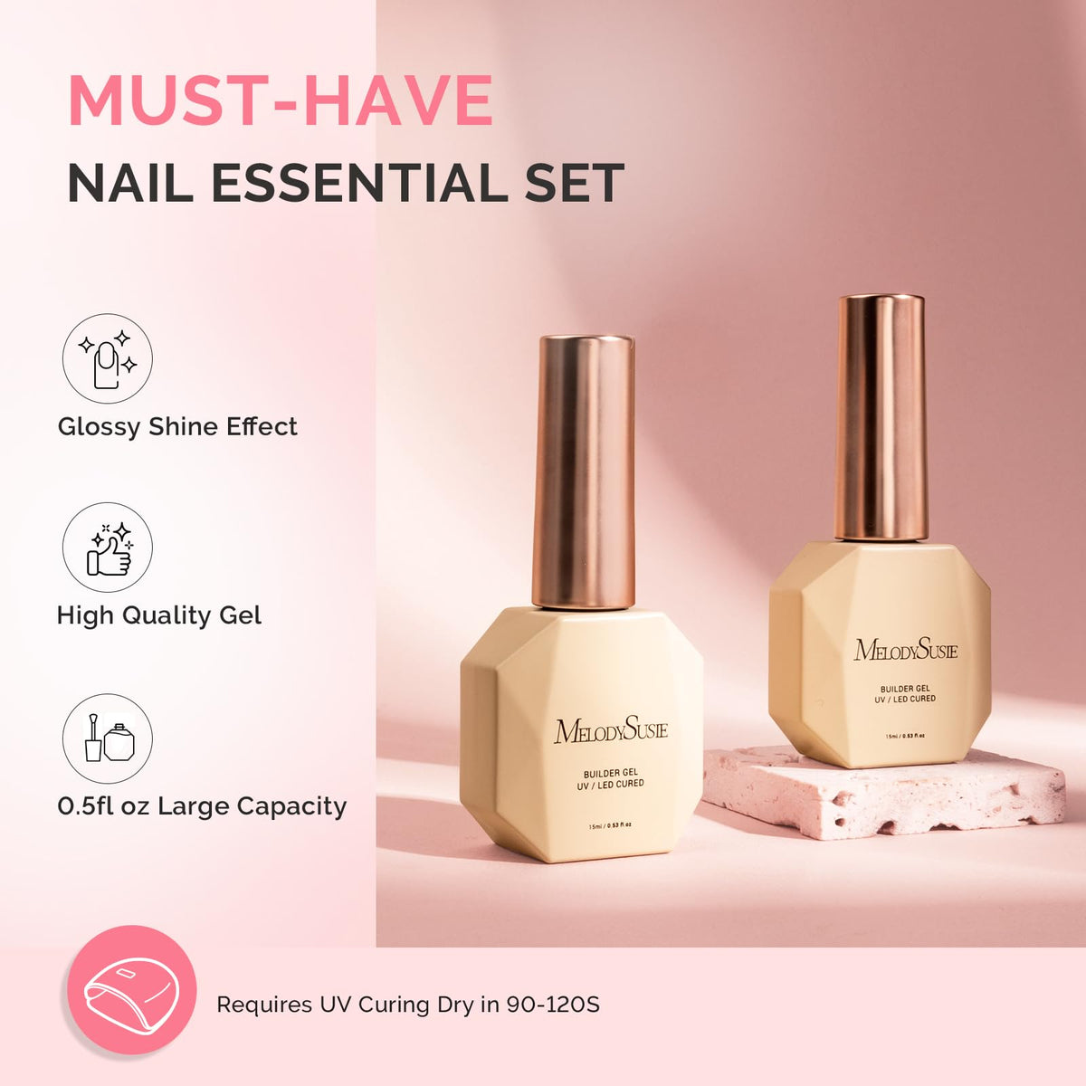 MelodySusie bottle in hand for scale, showing compact 15ml portable benefit