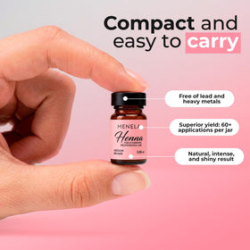 MENELA scale comparison with hand to show compact portability