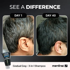 MENFIRST lather texture shot demonstrating rich foam that conditions hair during wash