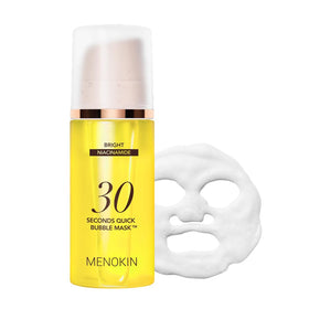 MENOKIN front packaging showing bottle and brightening claims for quick use