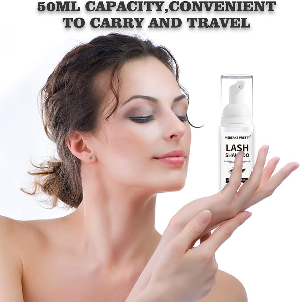 Mererke_Pretty before and after lashes, visible debris removal benefit