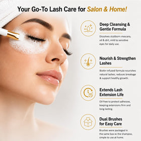 Mererke_Pretty micro-foam texture close-up demonstrates gentle deep cleansing
