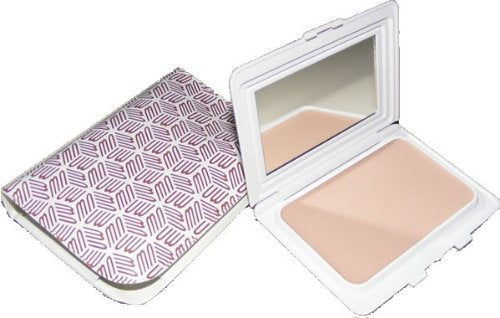 Merle Norman compact front packaging showing shade and portable benefit