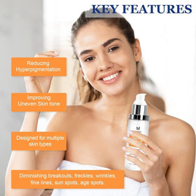 MESANDY tube beside SPF bottle showing daytime protection pairing