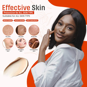 Close-up of Mesoderm RX lotion texture demonstrating quick-absorbing finish and sheen