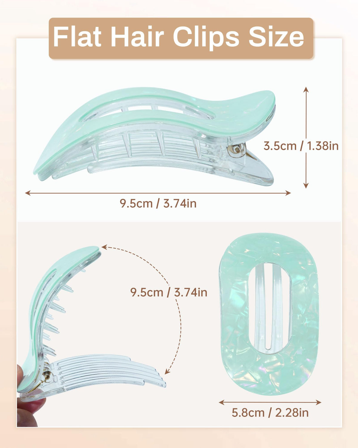 Mesovor clip side profile highlights low-profile flat design for no pressure