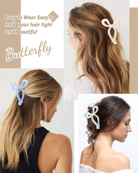 Mesovor clip securing half-up hairstyle for a polished look and reliable grip