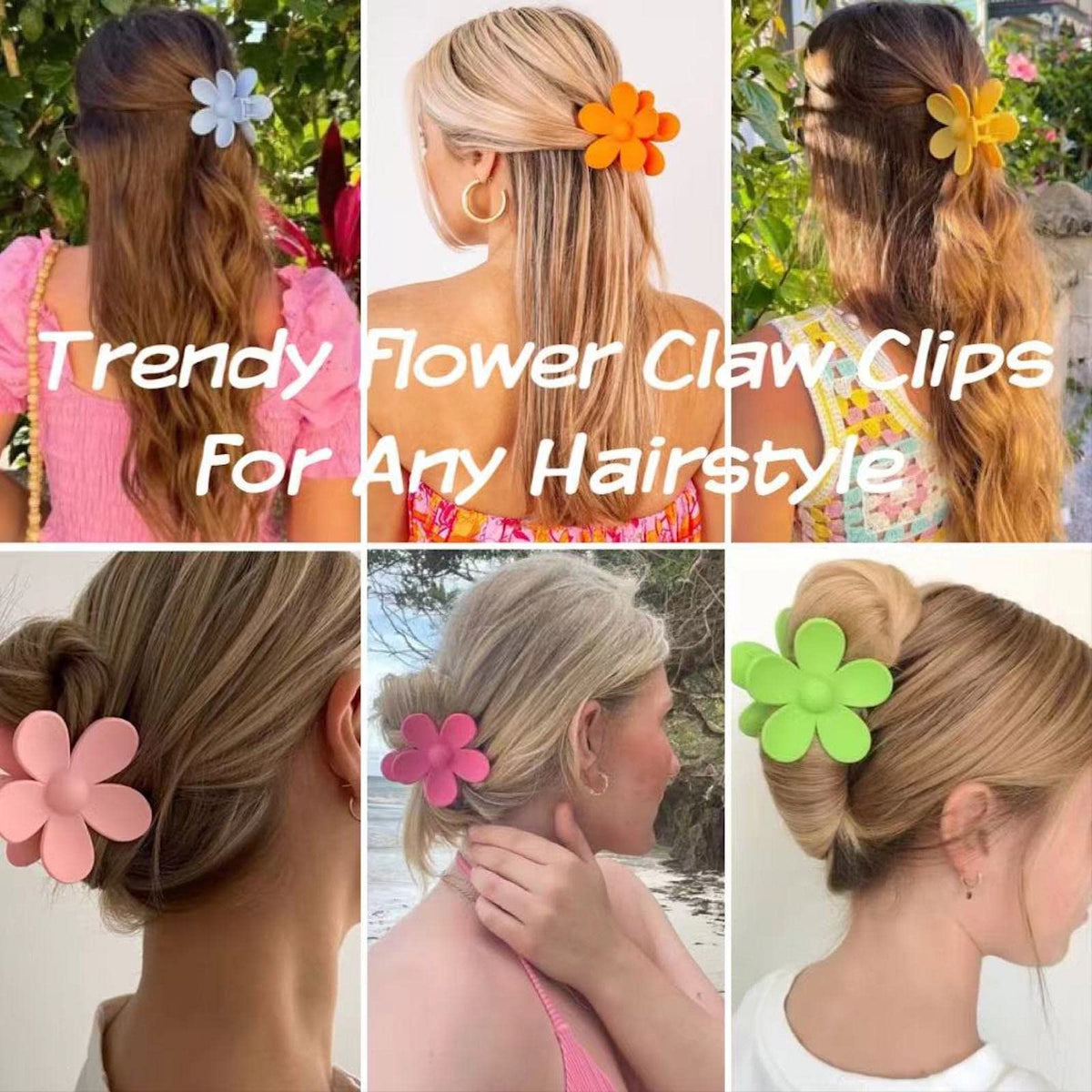 Messen clip securing a half-bun during daily routine for comfortable all-day wear