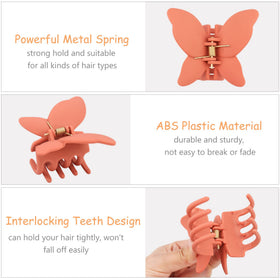 Messen clip used in a half-bun hairstyle providing comfortable all-day hold