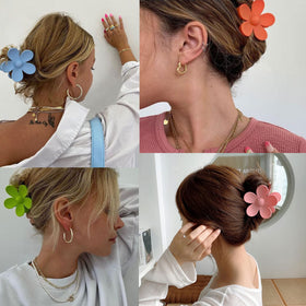 Messen clip held in hand to show scale and easy single-handed styling