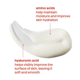 Method label and ingredients close-up showing amino acids and clean formulation benefits
