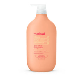 Method bottle front view showing island mist label and 28oz size for long lasting use